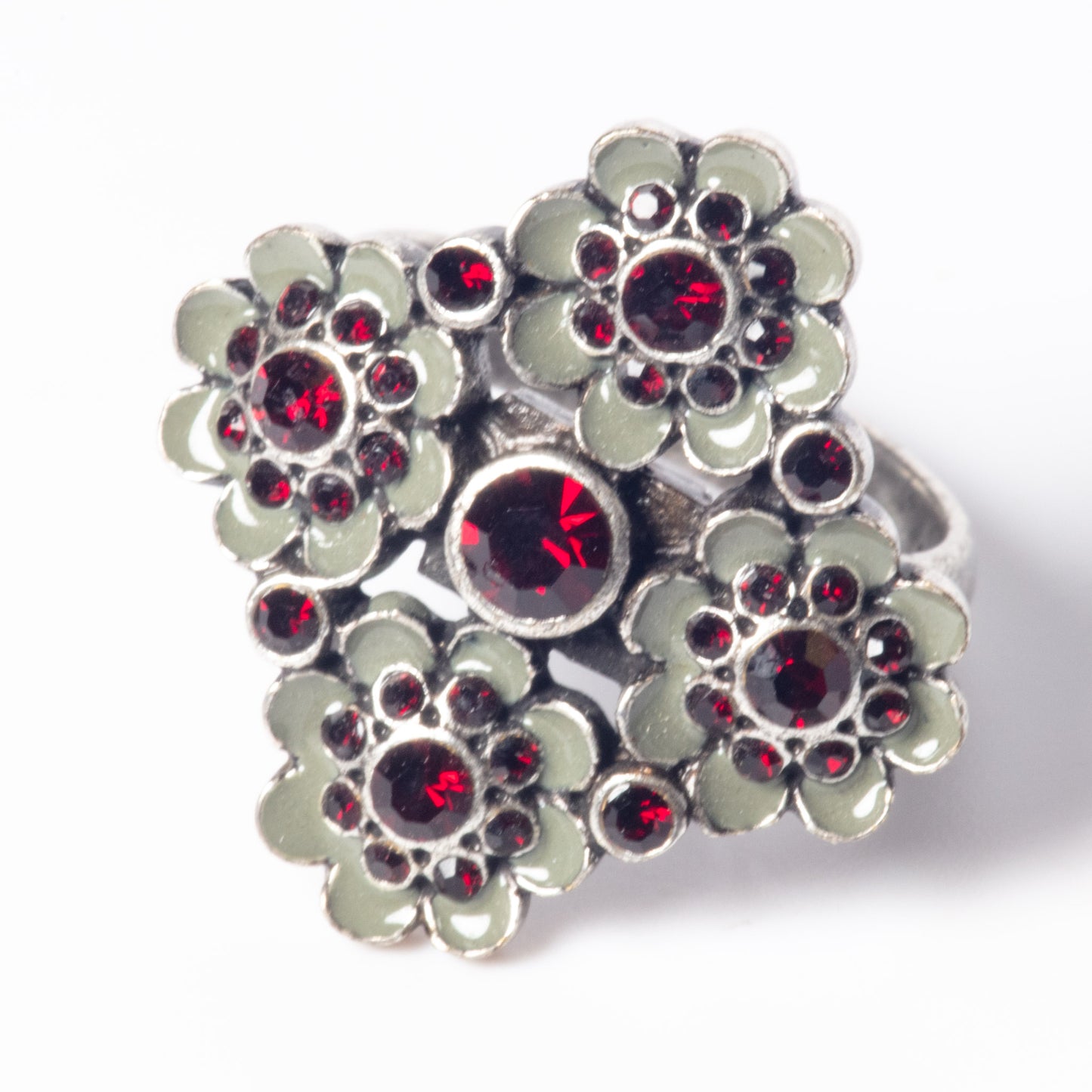 Pilgrim, Expectations, Adjustable Ring in Multi/Silver