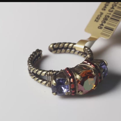 Konplott, Byzantine Ring, Purple/Gold