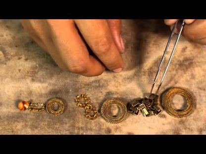 Elaborate Necklace Crystal/Gold, Crystal,Gold