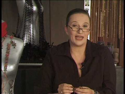 Flower And Crystal Bunch Ring, Blue/Red/Gold