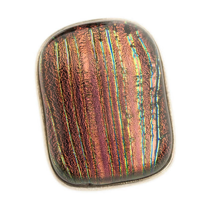 Dichroic Pendant set in Silver