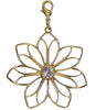 Pilgrim Mega Charm Cascading Flower Mega Charm, Gold