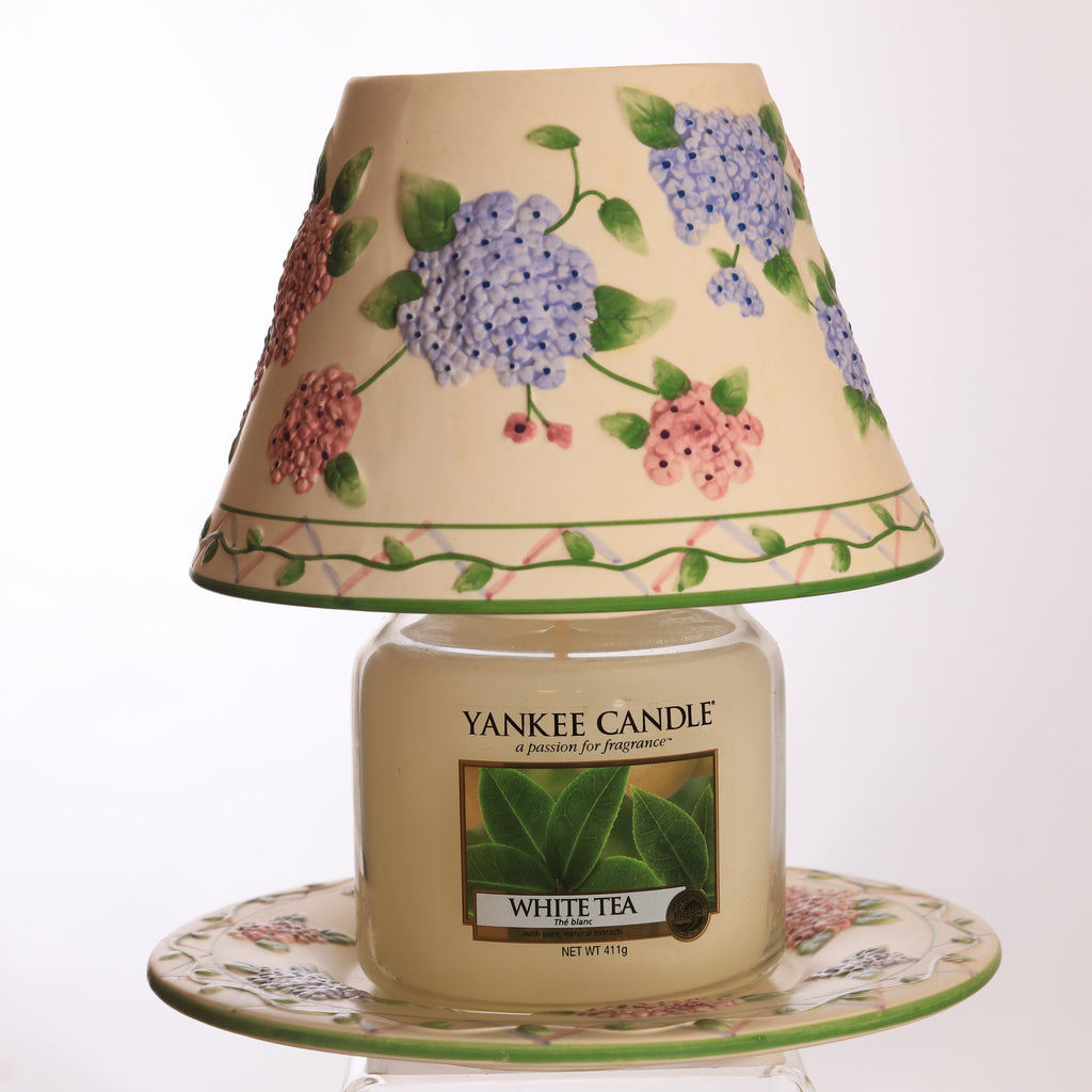 Yankee Candle Shade and tray for Medium Large Candles