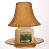 Yankee Candle Shade and tray for Medium Large Candles, Amber Swirl