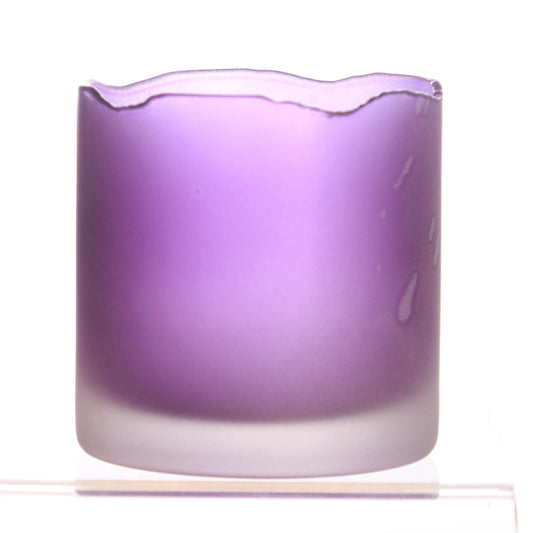 Votive Holder, Purple Glass