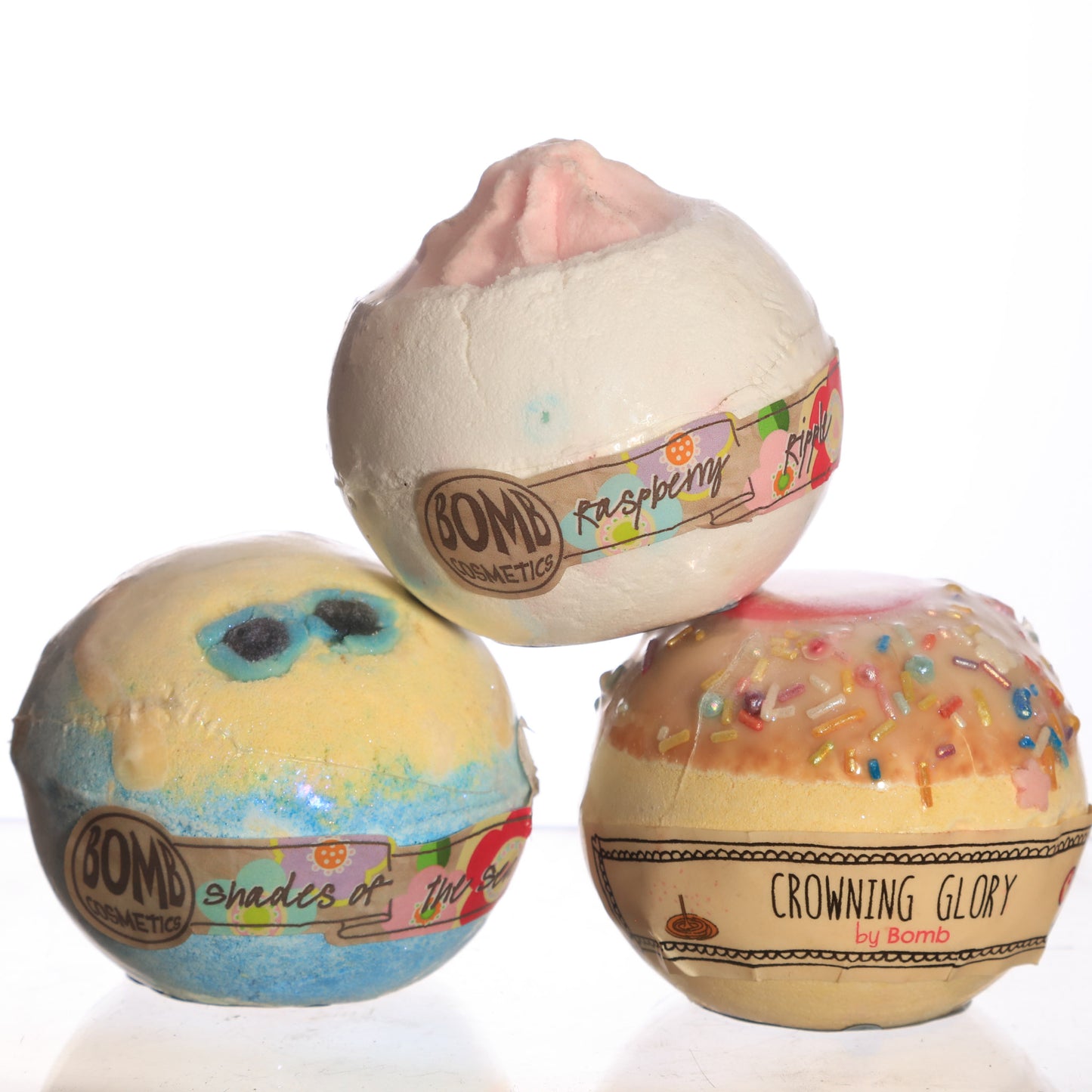 Bargain (3 randomly picked) Bath Bombs by Bomb Cosmetics