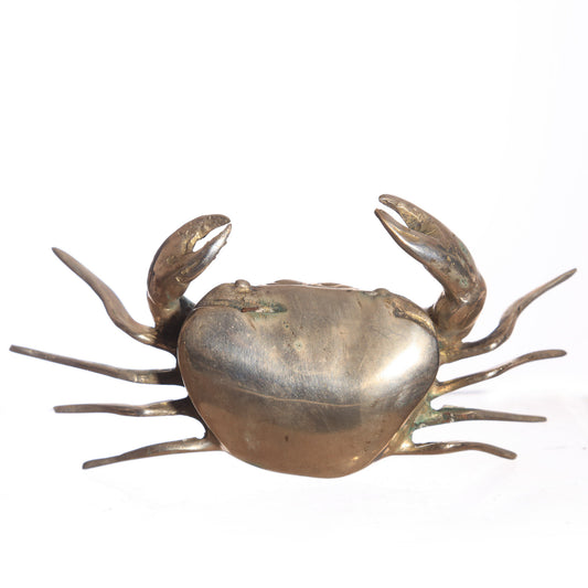 Bronze Crab, Nickel Plated, polished