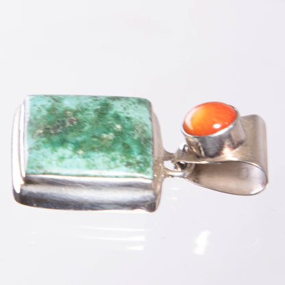 Silver Turquoise Pendant