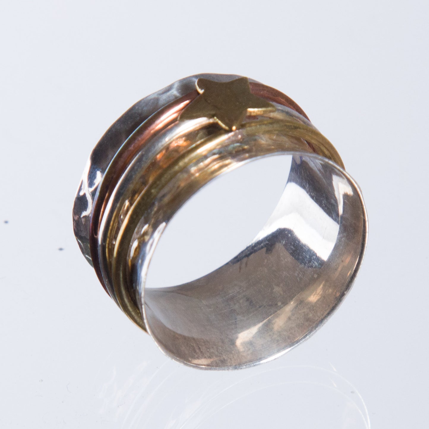 Silver Spinning Ring 2