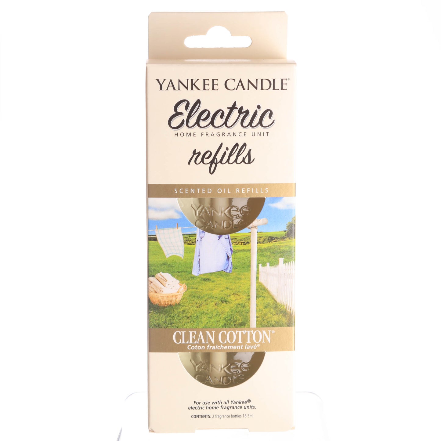Yankee Candle Twin Pack Plugin refill, Clean Cotton