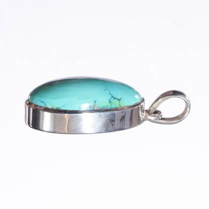 Silver Pendant Turquoise
