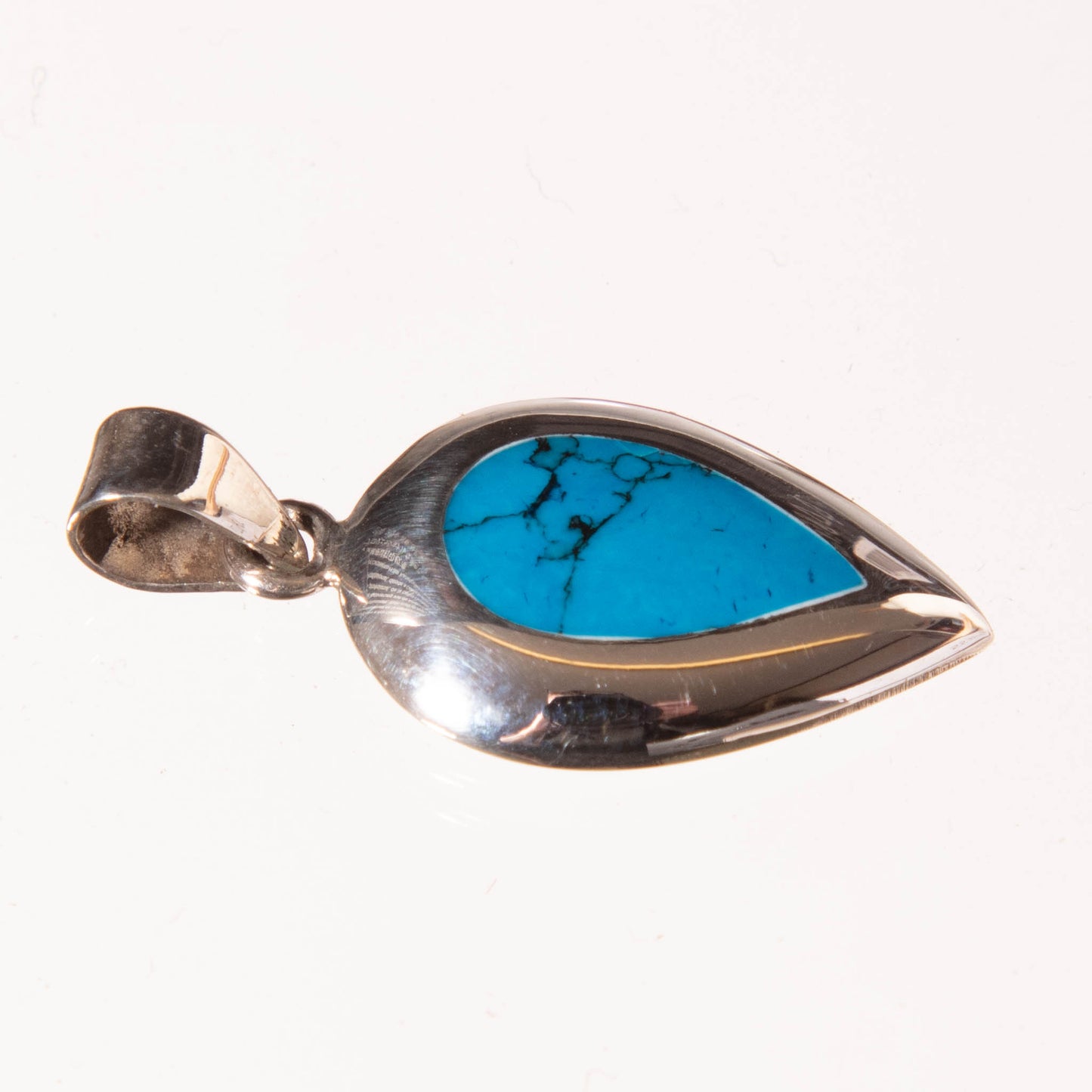 Pendant, Featured Turquoise set in Sterling Silver