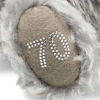 Steiff Royal Platinum (70th) Wedding Anniversary Bear