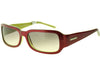 Pilgrim Sunglasses in Red/Green/Silver, Red/Green/Silver