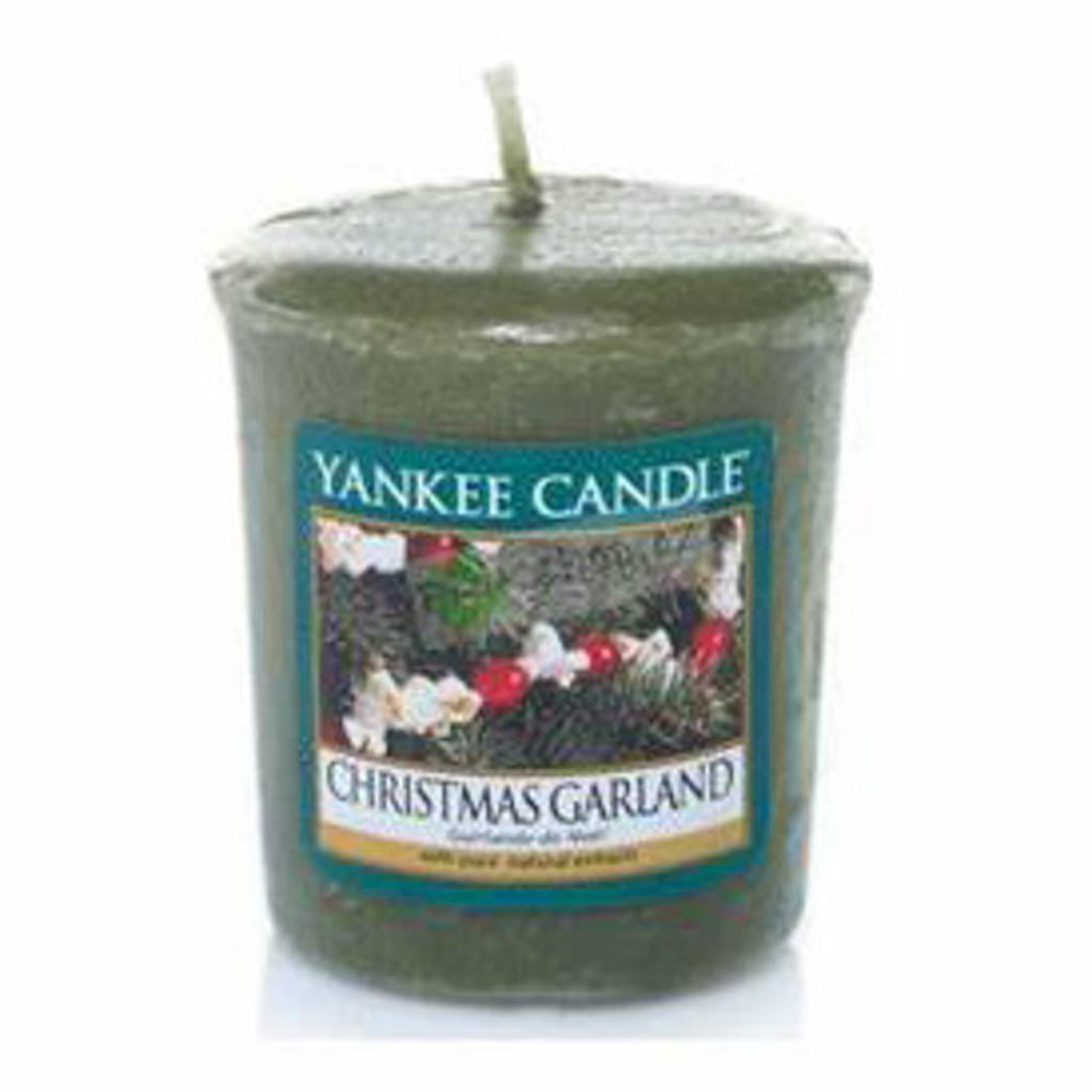 Christmas Garland , Yankee Candle Votive