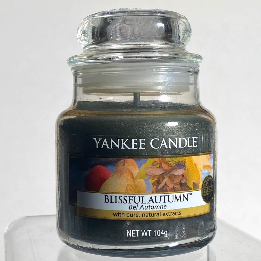 Blissful Autumn Yankee Candle Small Jar