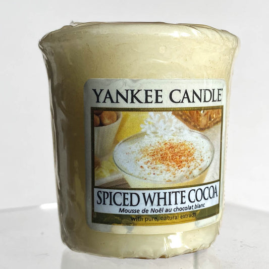 Spiced White Cocoa Yankee Candle Votive