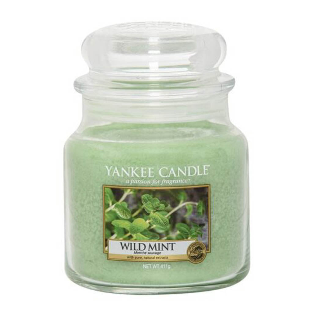 Wild Mint, Yankee Candle Medium Jar,