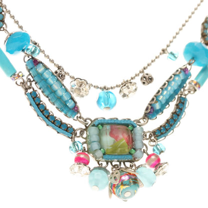 Ayala Bar, Maya Necklace – Lovely necklace necklace with contrasting chains from the Maya collection.