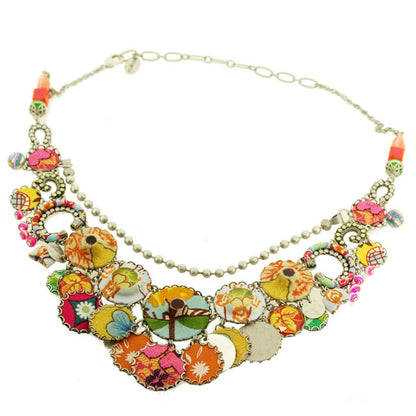 Ayala Bar, Fruit Salad Necklace – Elaborate Necklace from the Fruit Salad Collection 6.3cm (2.5 inch) drop at the