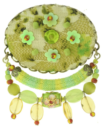 Ayala Bar, Honeysuckle Brooch/Pendant – Beautiful brooch from the Honeysuckle collection, This brooch also has a bale so