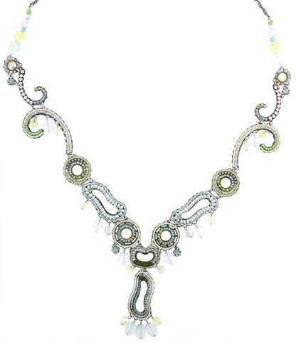 Ayala Bar, Mint and Pearls Necklace – Truly spectacular, very large and long necklace from the Mint and Pearl collecti