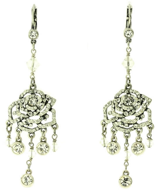 A&C Rose Shadow Elaborate Drop earrings
