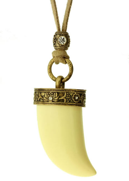 A&C Zanzibar Impresive Necklace, Crystal/Gold