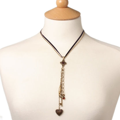 A&C Traditions Wonderful Necklace, Red/Gold