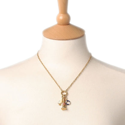 A&C Boat Trip Lovely, Three-Charm Necklace,