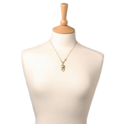 A&C Kaleidoscope Pretty Drop Pendant Necklace, Gold