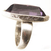 A&C, Essential Adjustable Ring, Purple/Silver
