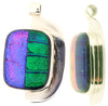 Dichroic Pendant set in Silver