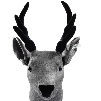 Selection stag head decoration graphite Enchanted forest