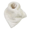 Faux Fur Asymetric Scarf by Helen Moore in Ermine