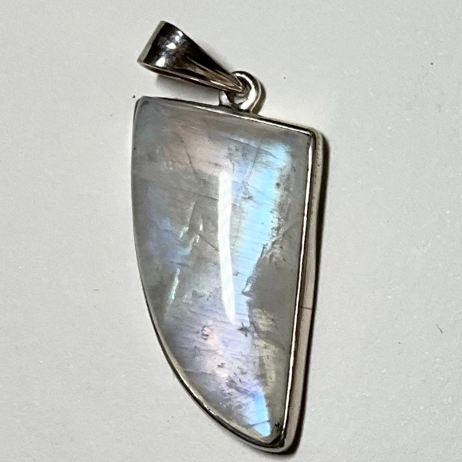 Moonstone and Sterling Silver Pendant