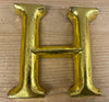 Gold Graffiti, letter H