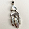 Silver Pendant with Mother of Pearl