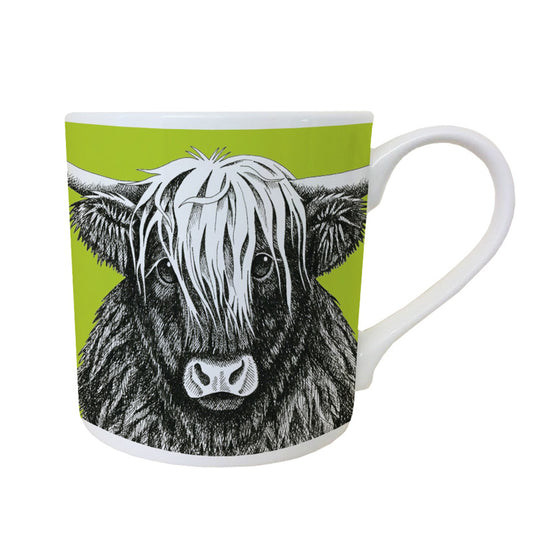 ANIMAL INK Range Highland Cow Mug