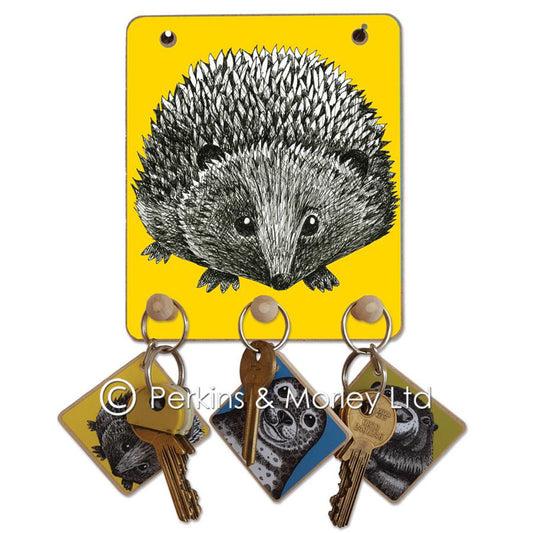 HEDGEHOG ANIMAL INK KEY PEG HOOK