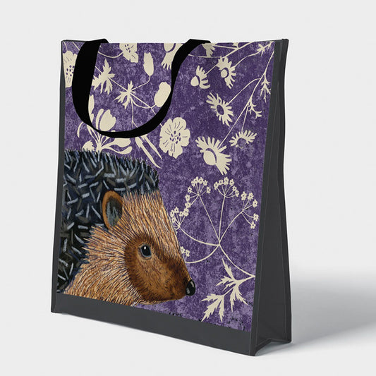 Hedgehog Wild Wood Tote Bag