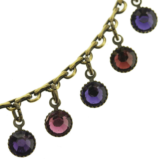 Konplott, Waterfalls Pretty Bracelet, Purple/Gold