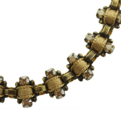 Bracelet, Brown/Gold