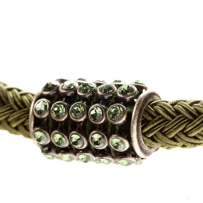 Bracelet, Green/Silver