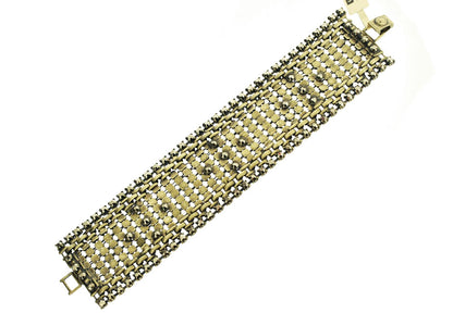 Rock 'n' Chain Mail Bracelet Gold, Gold