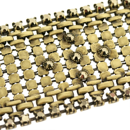 Rock 'n' Chain Mail Bracelet Gold, Gold