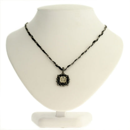 Dainty necklace Crystal/Silver, Crystal,Silver