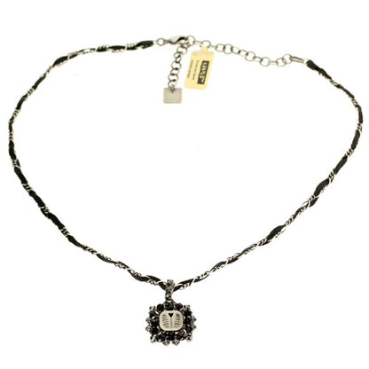 Dainty necklace Crystal/Silver, Crystal,Silver