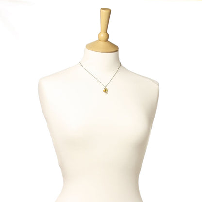 Crystal Bunch Pendant, Orange/Yellow/Gold