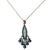 Konplott, Indianafrica Necklace, Blue,Gold